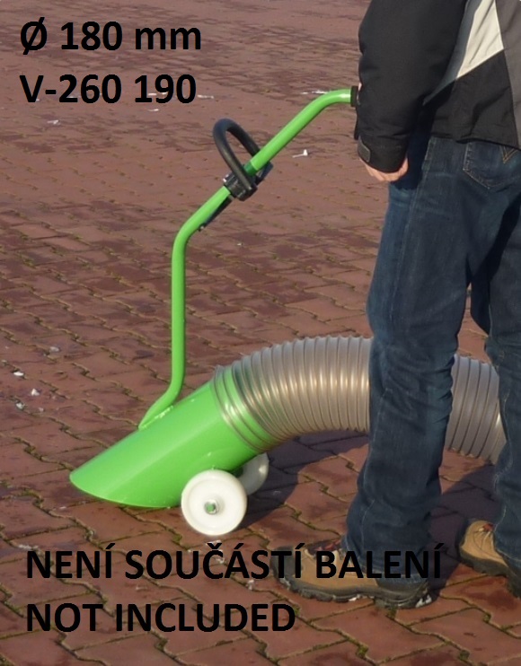 Навесной парковый пылесос Laski VD 440/18 (Ø 18 см)