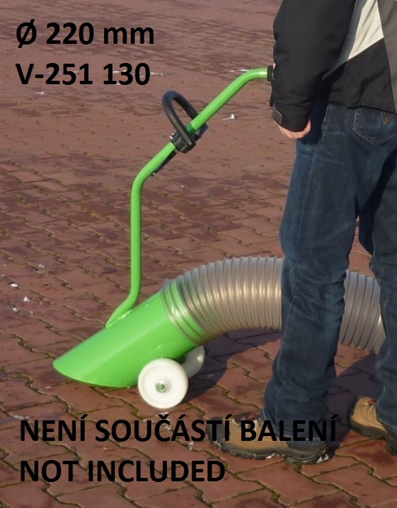 Навесной парковый пылесос Laski VD 440/25 (Ø 22 см)
